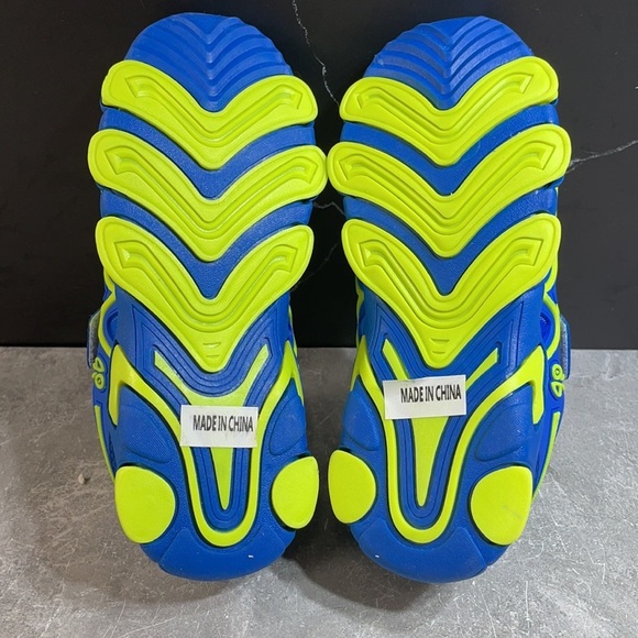 Hobibear Bodatu Sneakers Blue/Neon Green Size 2m - Picture 7 of 8